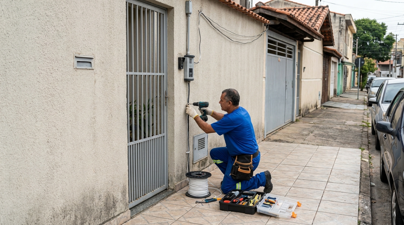 Instalação em Condomínios no Do Quadro, Vitória‑ES