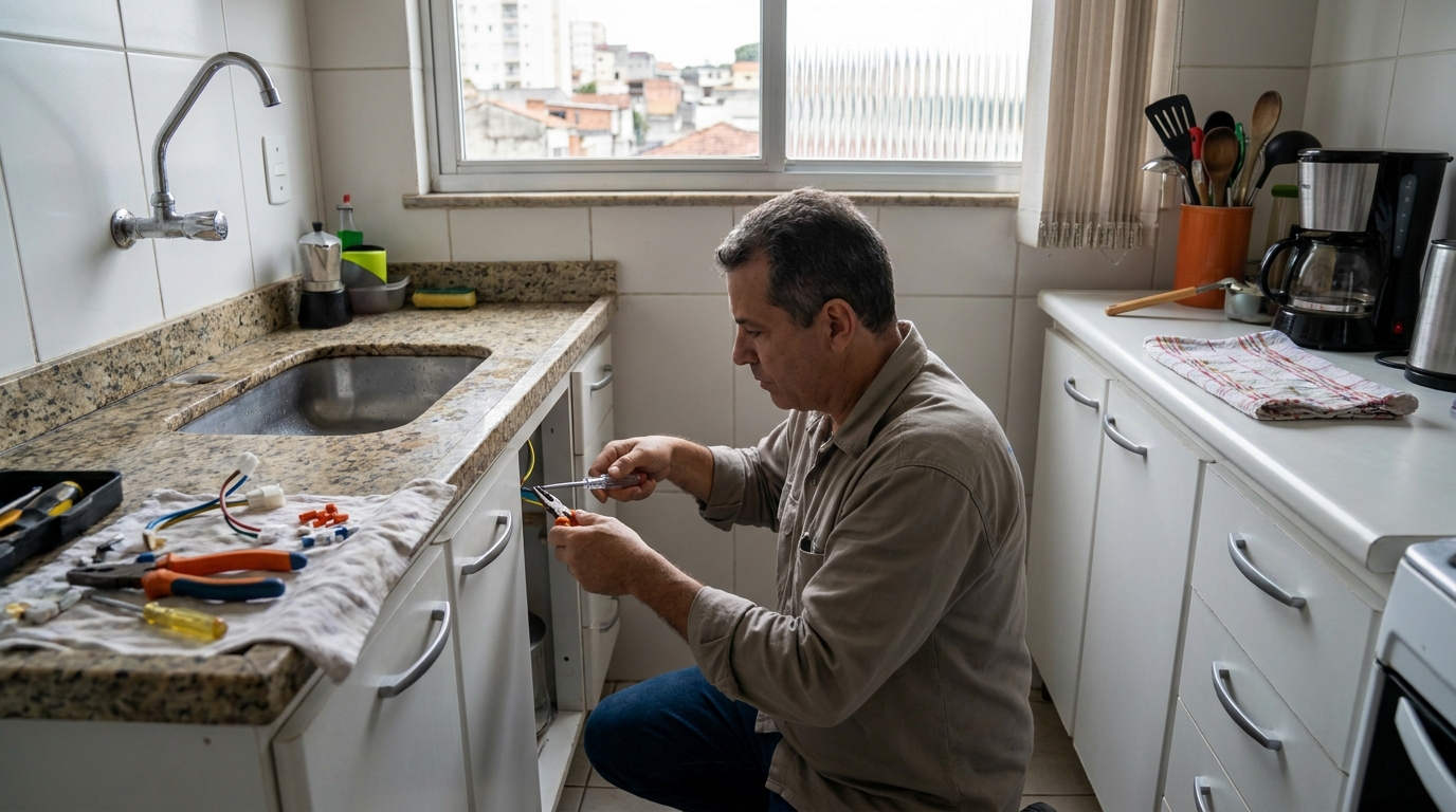 Troca de Torneira Elétrica em Vitória‑ES